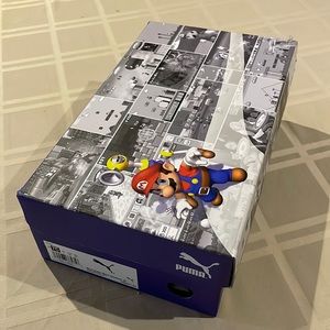 Puma Super Mario Sunshine JR size 7c
